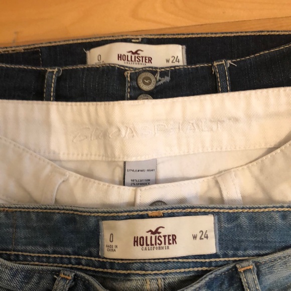 three pairs of cute jean shorts - Picture 3 of 3